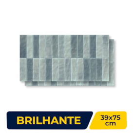 Revestimento Brilhante Incopisos 39x75 Studio Vert Retificado - 339017