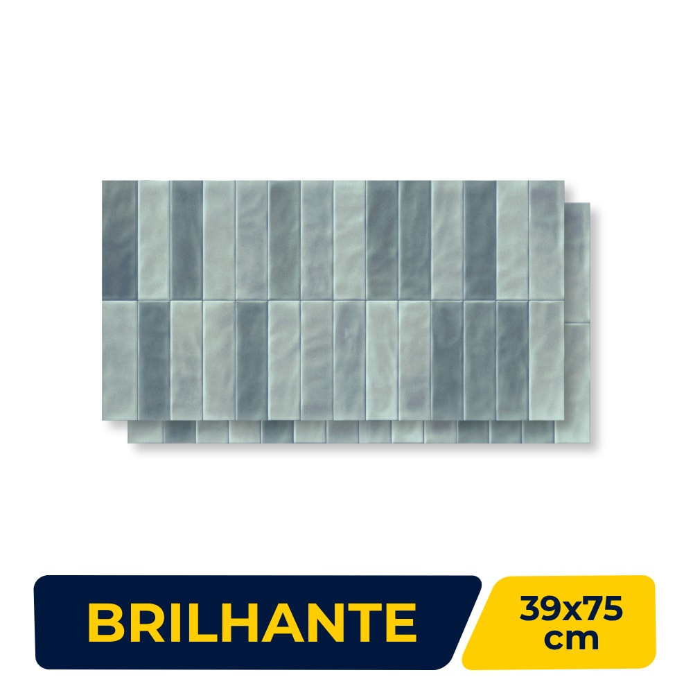 Revestimento Brilhante Incopisos 39x75 Studio Vert Retificado - 339017