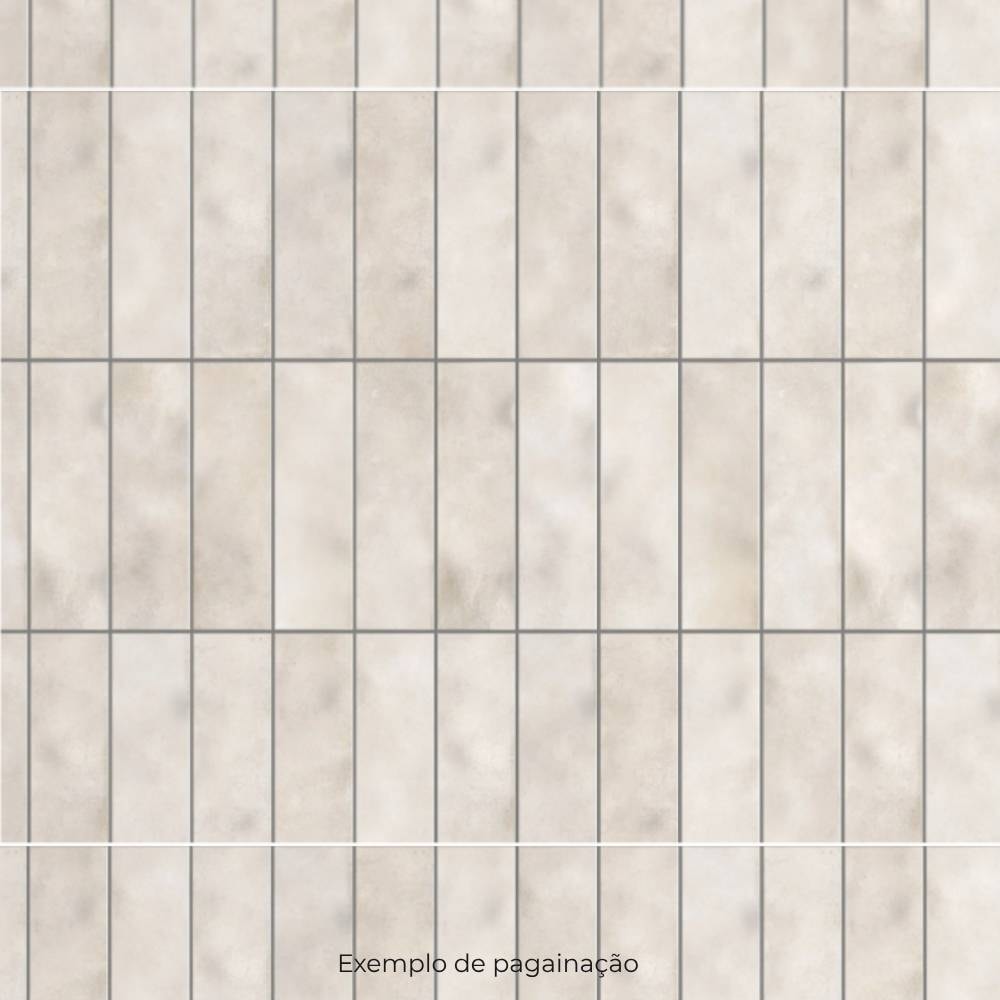 Revestimento Cerâmico Acetinado 08x25cm Caixa 0,53m² Ceusa Cartela Ofw Lux - 5062702