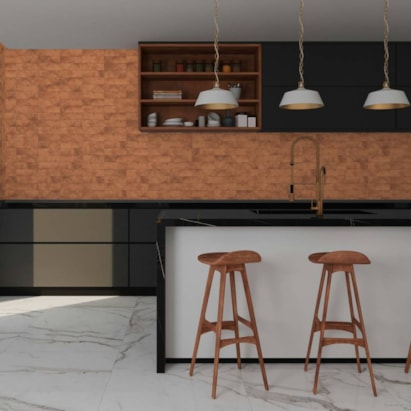 Revestimento Cerâmico Acetinado 08x25cm Caixa 0,53m² Ceusa Cartela Og Lux Bold - 5062703