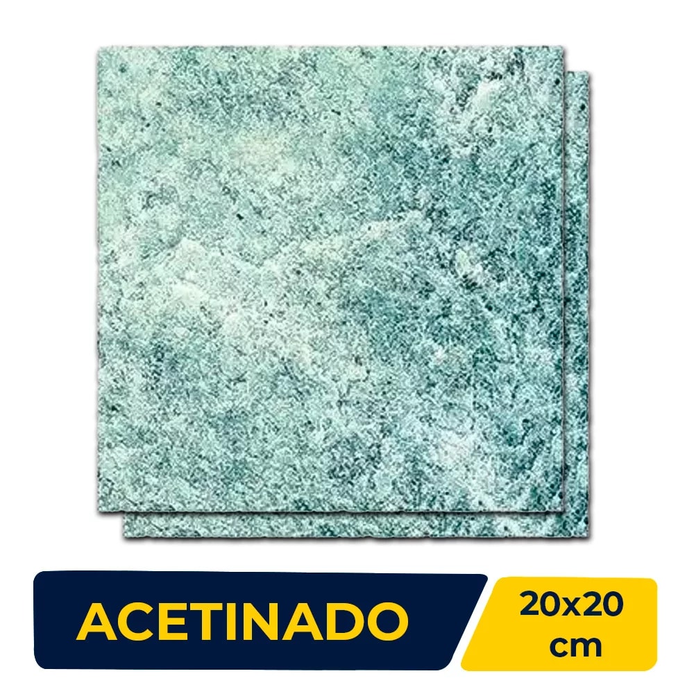 Revestimento Cerâmico Acetinado 20x20cm Caixa 1,29m² Atlas Fiji Bold - OMD14952