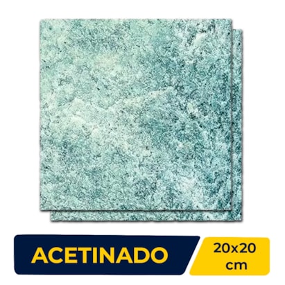 Revestimento Cerâmico Acetinado 20x20cm Caixa 1,29m² Atlas Fiji - OMD14952