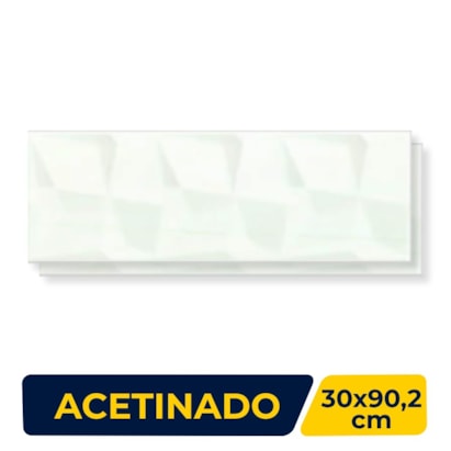 Revestimento Cerâmico Acetinado 30x90,2cm Caixa 1,08m² Roca Ins Marble Lassa - FL601AW011