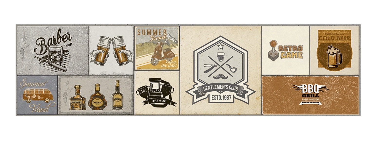 Revestimento Cerâmico Acetinado 31x120cm Caixa 2,20m² Lume Vintage Retificado