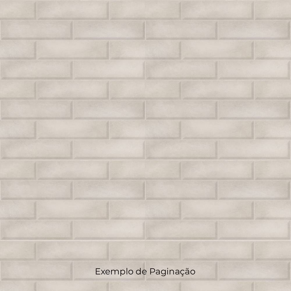 Revestimento Cerâmico Acetinado 32x59cm Caixa 2,30m² Lume Brick Atacama Relevo LDL Retificado
