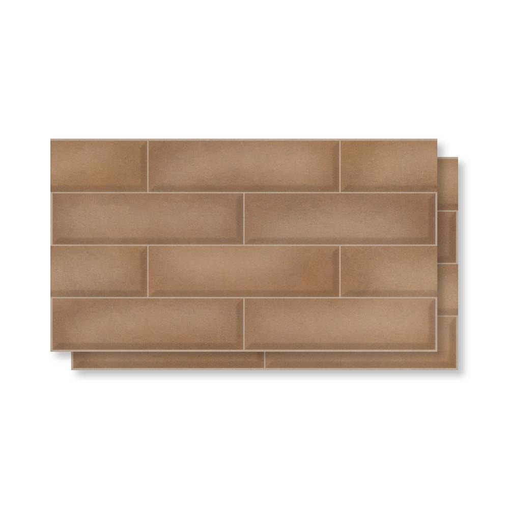 Revestimento Cerâmico Acetinado 32x59cm Caixa 2,30m² Lume Brick Olaria Relevo LDL Retificado