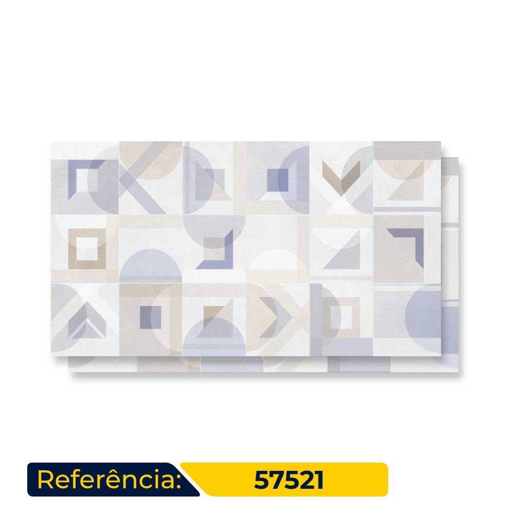 Revestimento Cerâmico Acetinado 33x60cm Caixa 2,34m² Embramaco Kyoto Color Retificado - 57521