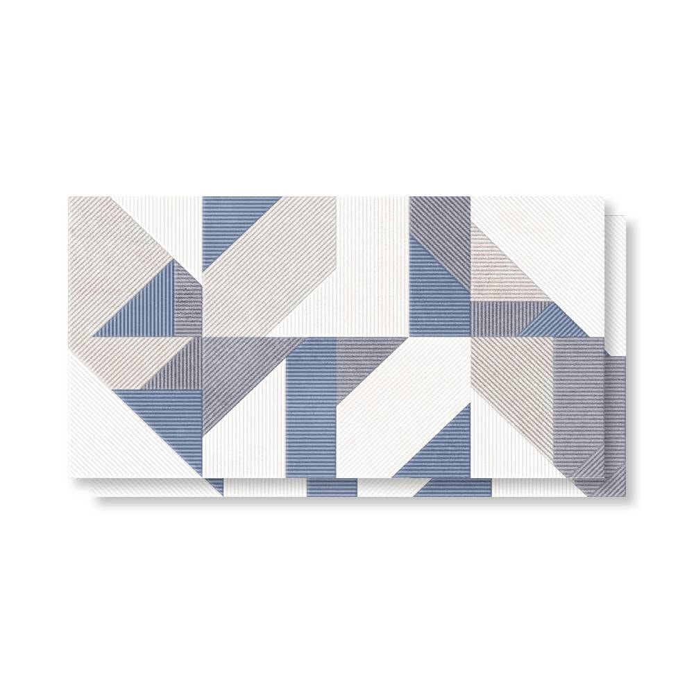 Revestimento Cerâmico Acetinado 39x75cm Caixa 2,06m² Incopisos Alameda Decor Retificado - 339000