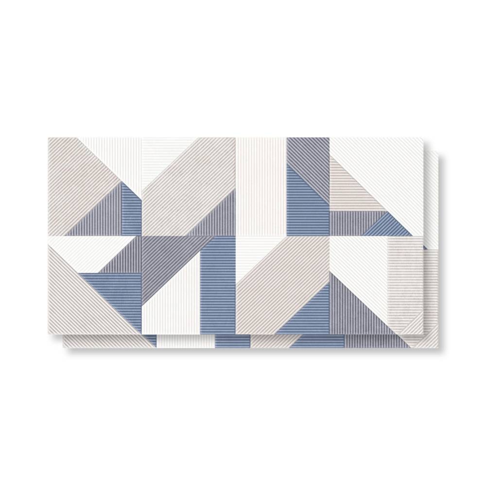 Revestimento Cerâmico Acetinado 39x75cm Caixa 2,06m² Incopisos Alameda Decor Retificado - 339000