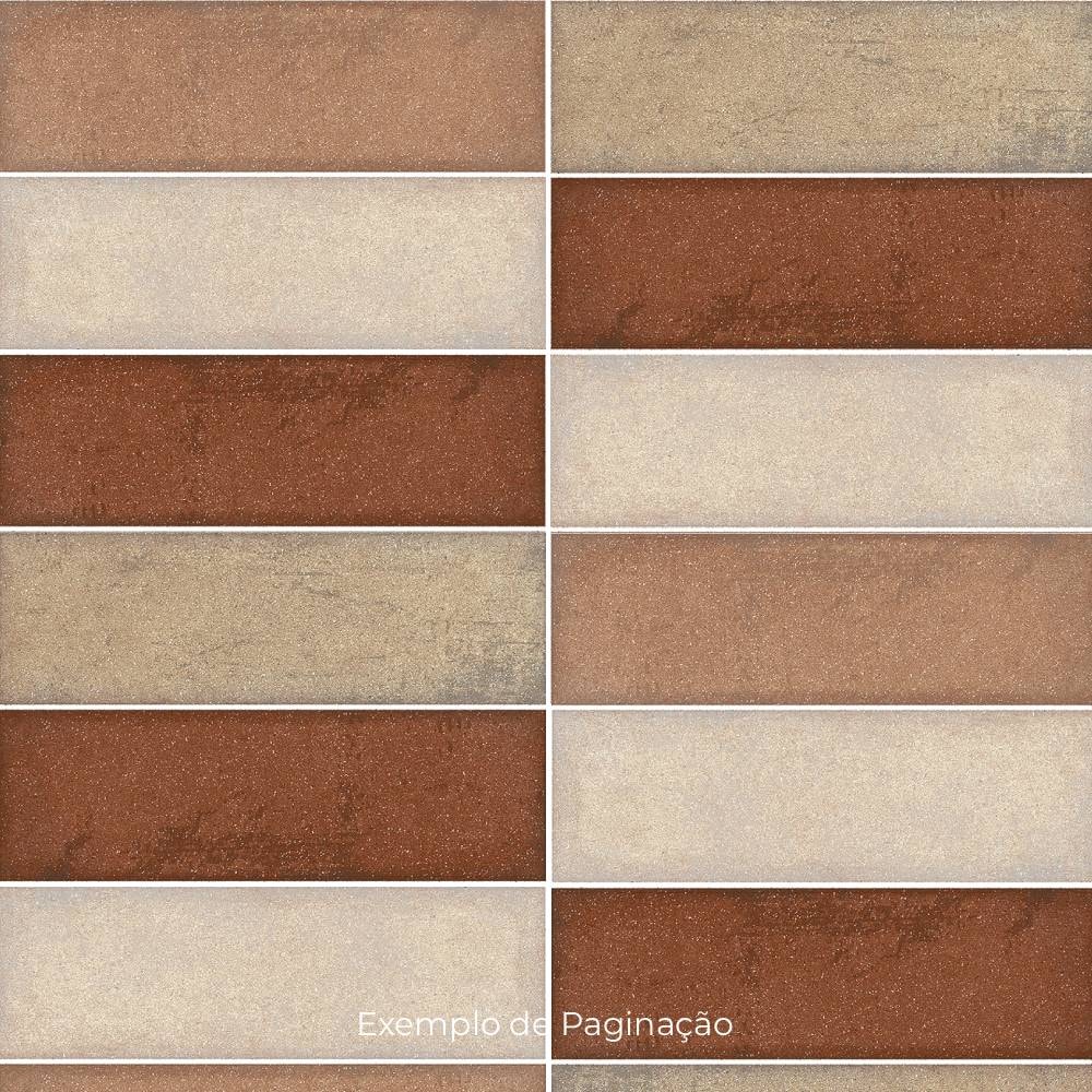 Revestimento Cerâmico Acetinado 7,5x26cm Caixa 1,05m² Aylla Bristol Mix Bold - 175015