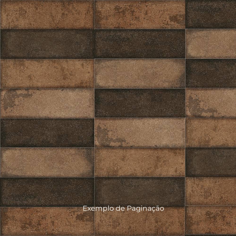 Revestimento Cerâmico Acetinado 7,5x26cm Caixa 1,05m² Aylla Oxford Mix Bold - 175014