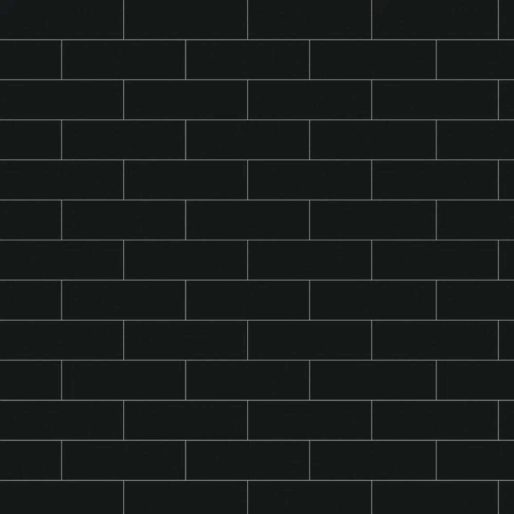 Revestimento Cerâmico Acetinado 8,2x25,9cm Caixa 0,53m² Portinari Decora BK Bold - 59358