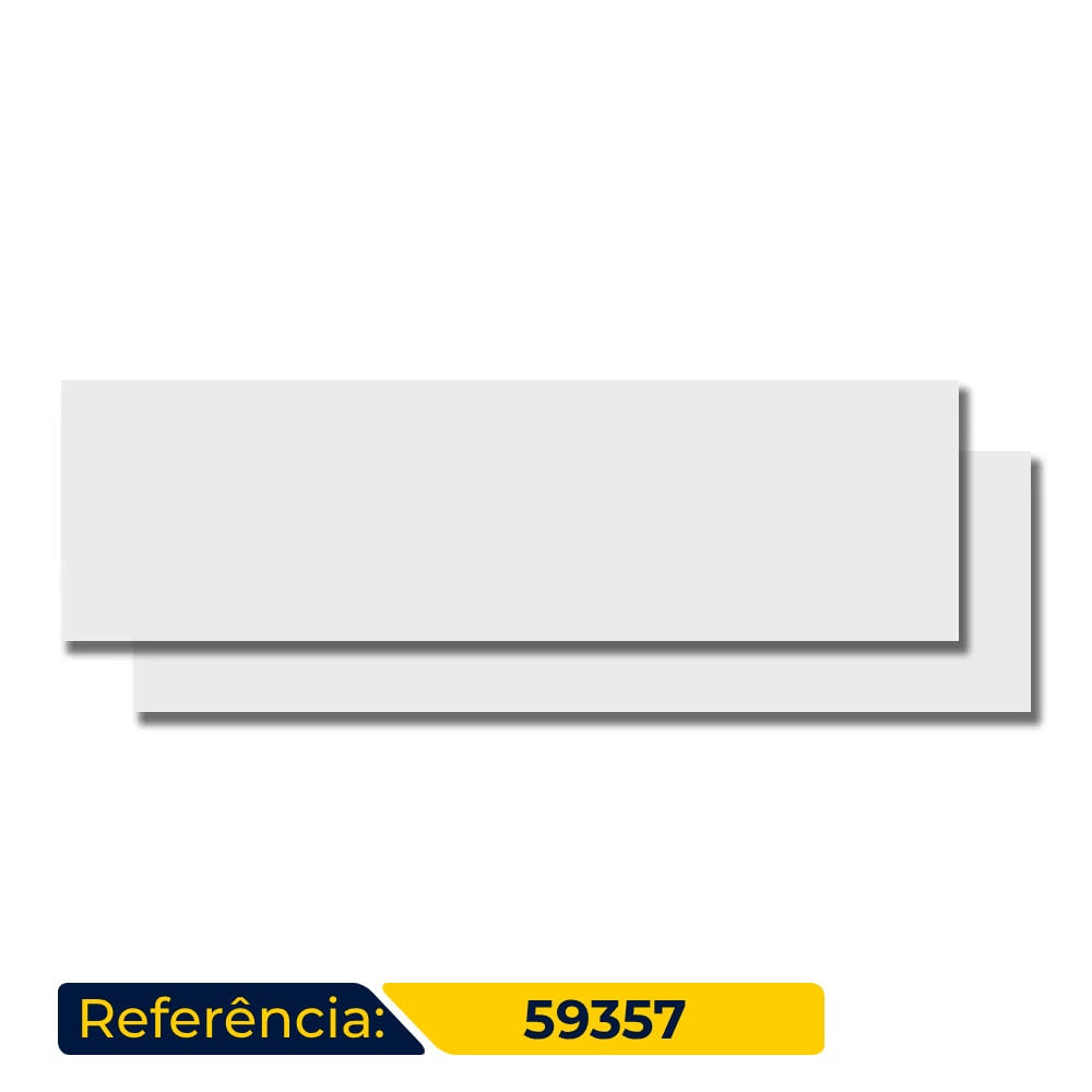 Revestimento Cerâmico Acetinado 8,2x25,9cm Caixa 0,53m² Portinari Decora Wh Bold - 59357