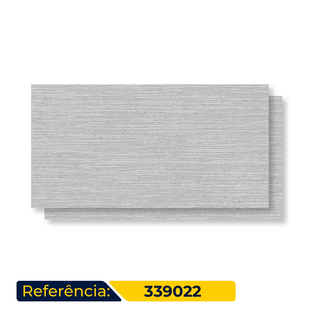 Revestimento Cerâmico Acetinado Incopisos 39x75cm Vienna Cement Retificado - 339022