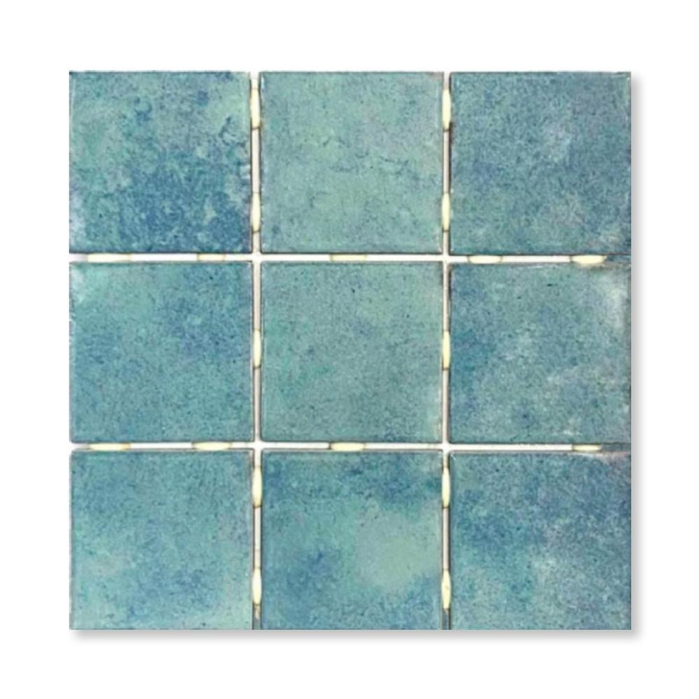 Revestimento Cerâmico Brilhante 10x10cm Caixa 2,07m² Ceral Diversita Azul - 108520265