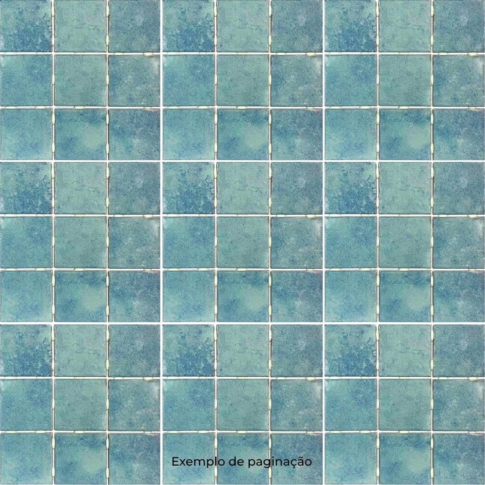 Revestimento Cerâmico Brilhante 10x10cm Caixa 2,07m² Ceral Diversita Azul - 108520265