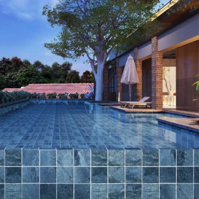 Revestimento Cerâmico Brilhante 10x10cm Caixa 2,07m² Ceral Sancho Blue - 108520255