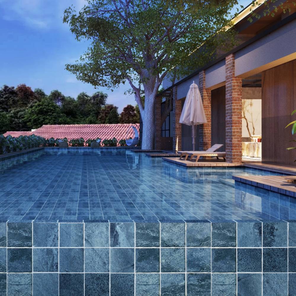 Revestimento Cerâmico Brilhante 10x10cm Caixa 2,07m² Ceral Sancho Blue - 108520255