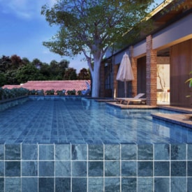 Revestimento Cerâmico Brilhante 10x10cm Caixa 2,07m² Ceral Sancho Blue - 108520255