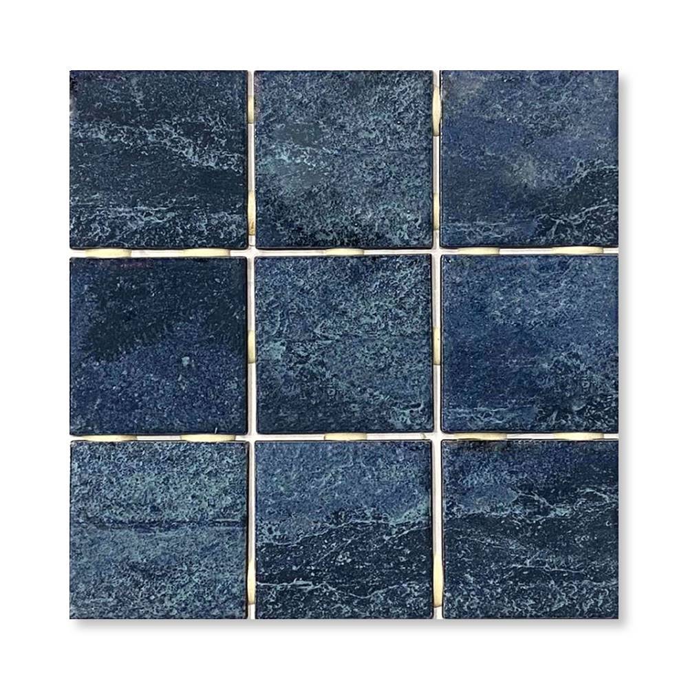 Revestimento Cerâmico Brilhante 10x10cm Caixa 2,07m² Ceral Sancho Blue - 108520255