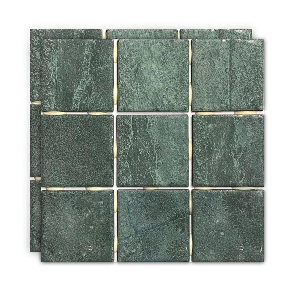 Revestimento Cerâmico Brilhante 10x10cm Caixa 2,07m² Ceral Sancho Green - 108520245