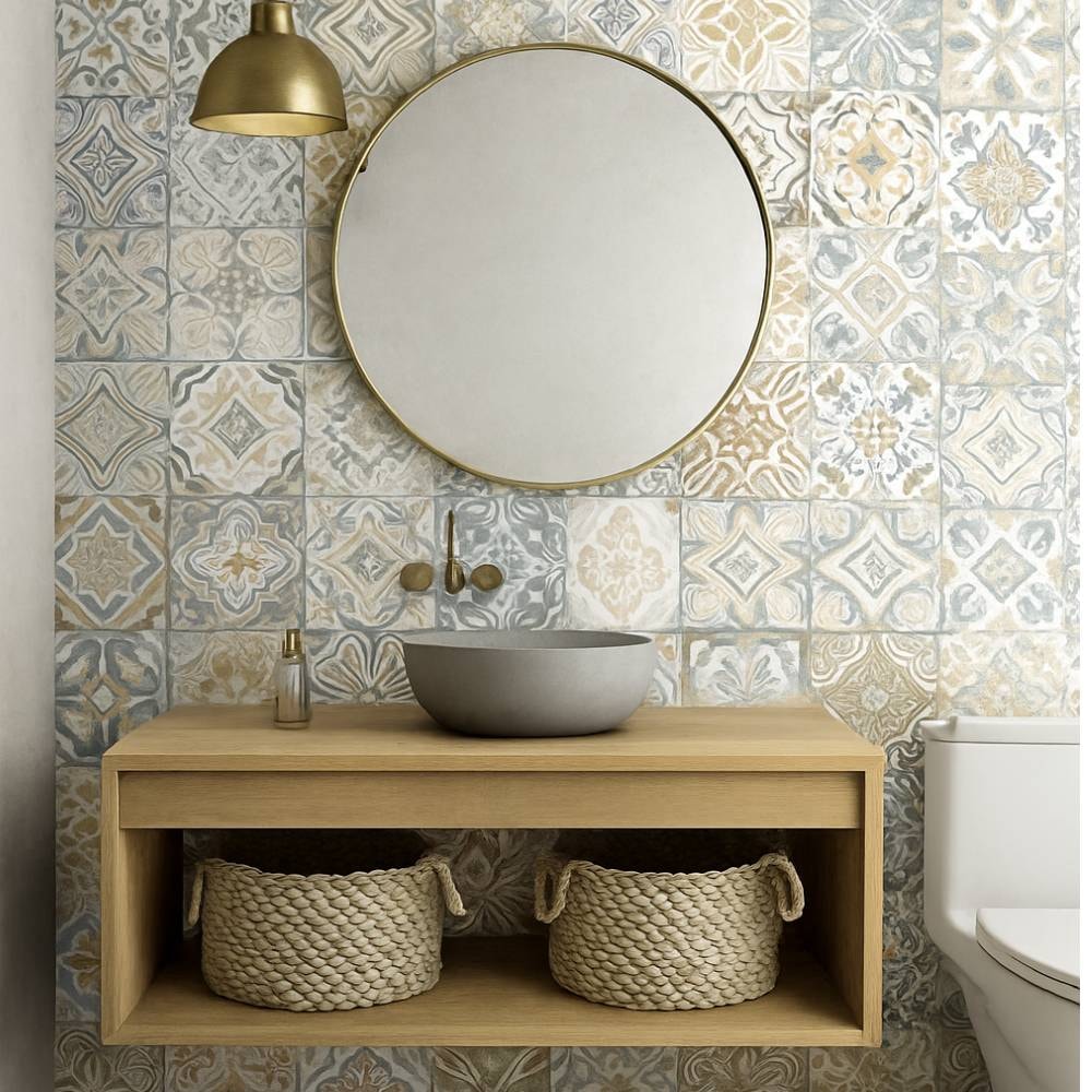 Revestimento Cerâmico Brilhante 31x56cm Caixa 1,92m² Karina Estoril HD Retificado - 31006