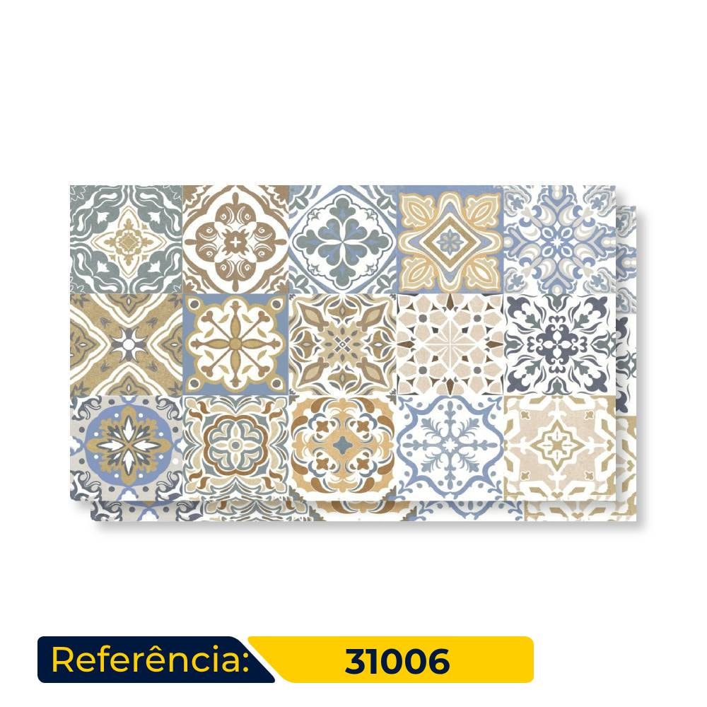 Revestimento Cerâmico Brilhante 31x56cm Caixa 1,92m² Karina Estoril HD Retificado - 31006