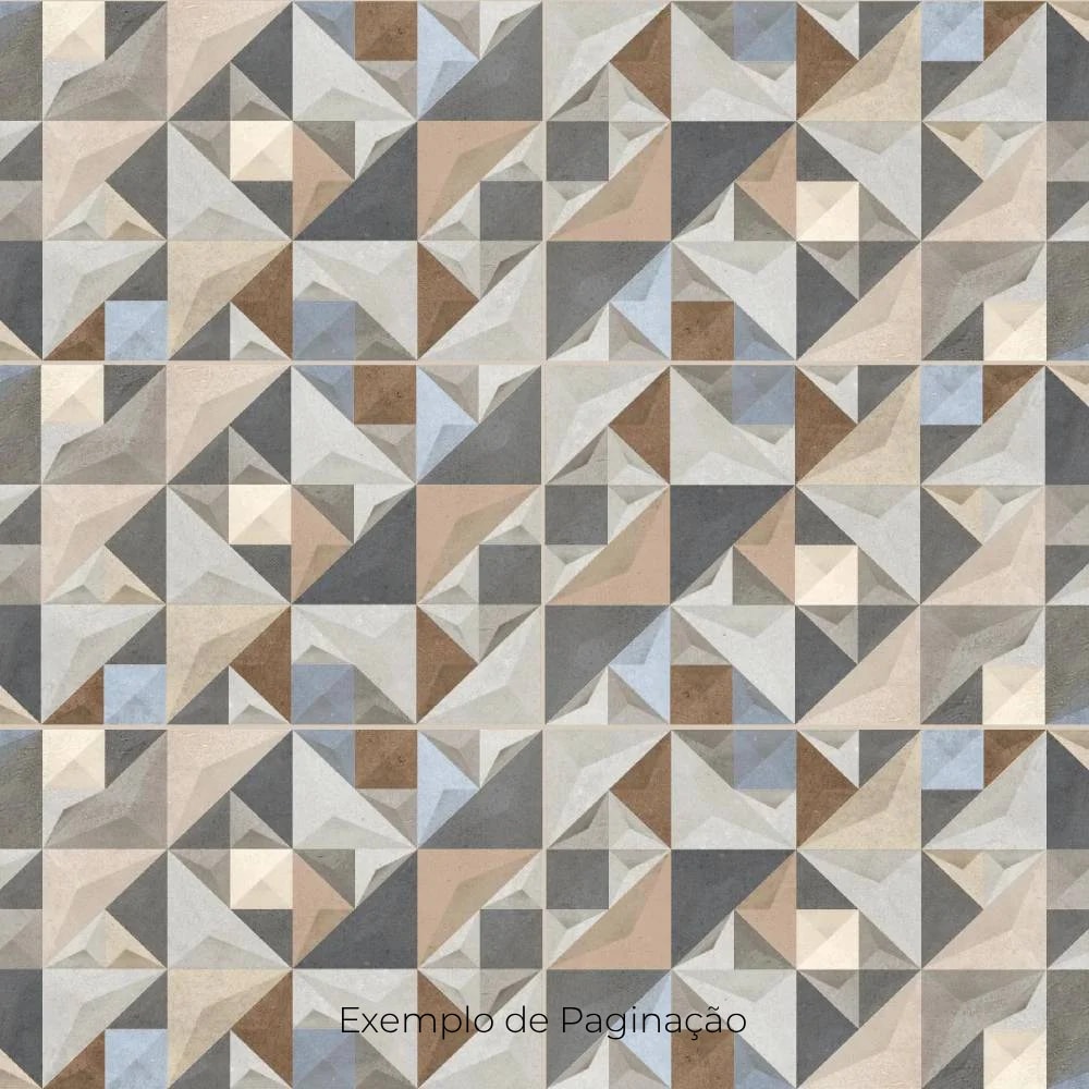 Revestimento Cerâmico Brilhante 32x57cm Caixa 2,00m² Karina Origami Mix - 37114