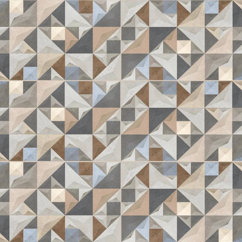 Revestimento Cerâmico Brilhante 32x57cm Caixa 2,00m² Karina Origami Mix Bold - 37114