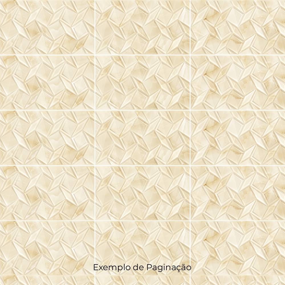 Revestimento Cerâmico Brilhante 32x57cm Caixa 2,00m² Karina Prisma Âmbar HD Bold - 37206