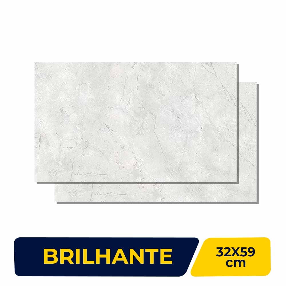 Revestimento Cerâmico Brilhante 32x59cm Caixa 2,30m² Lume Verona Retificado
