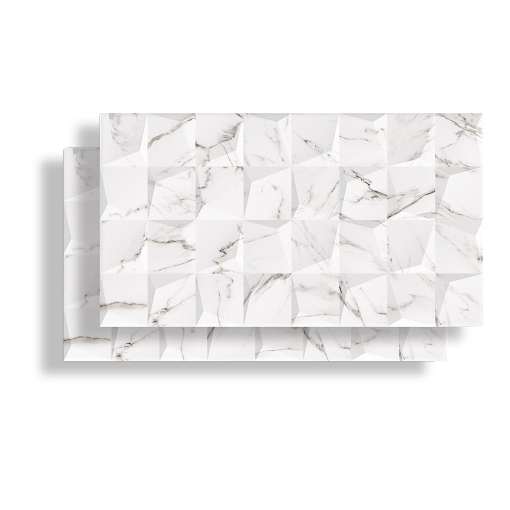 Revestimento Cerâmico Brilhante 33x59cm Caixa 2,30m² LEF Statuario - LF33508