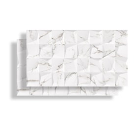 Revestimento Cerâmico Brilhante 33x59cm Caixa 2,30m² LEF Statuario - LF33508
