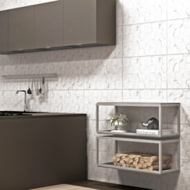 Revestimento Cerâmico Brilhante 33x59cm Caixa 2,30m² LEF Statuario - LF33508