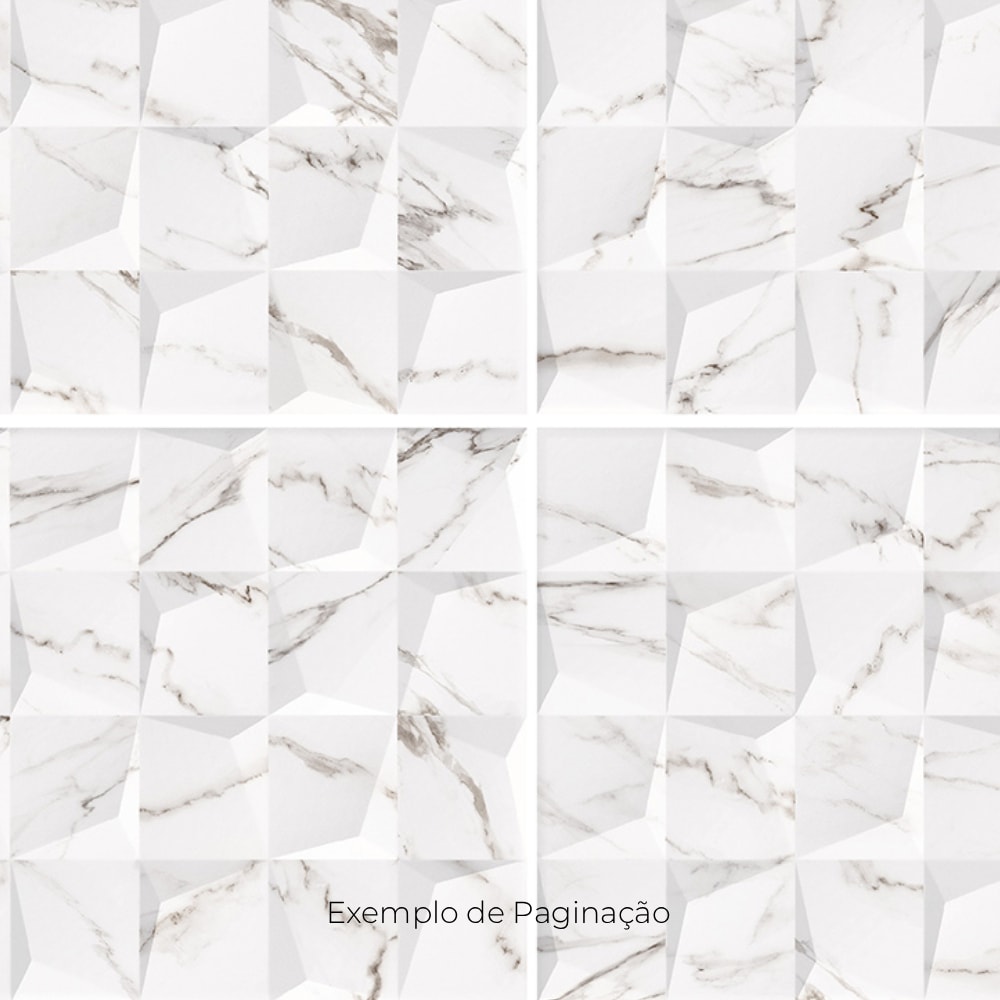 Revestimento Cerâmico Brilhante 33x59cm Caixa 2,30m² LEF Statuario - LF33508