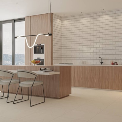 Revestimento Cerâmico Brilhante 39x75cm Caixa 2,06m² Incopisos York Delux Retificado - 339015