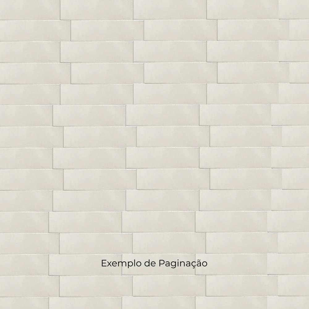 Revestimento Cerâmico Brilhante 7,5x25cm Caixa 1,01m² Ceral Color Branco - 108310415