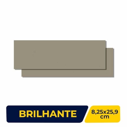 Revestimento Cerâmico Brilhante 8,2x25,9cm Caixa 0,53m² Portinari Decora Sgr Lux Bold - 59354