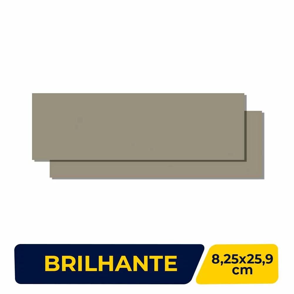 Revestimento Cerâmico Brilhante 8,2x25,9cm Caixa 0,53m² Portinari Decora Sgr Lux Bold - 59354