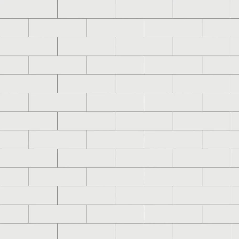 Revestimento Cerâmico Brilhante 8,2x25,9cm Caixa 0,53m² Portinari Decora Wh Lux Bold - 59351