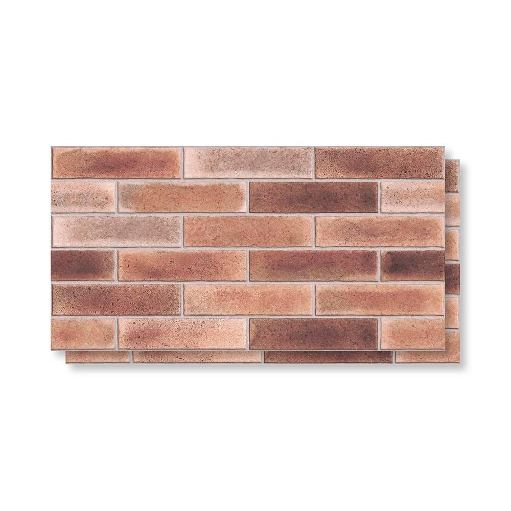 Revestimento Cerâmico Externo 39x75cm Caixa 2,06m² Incopisos Ladrillo Red Retificado - 539004