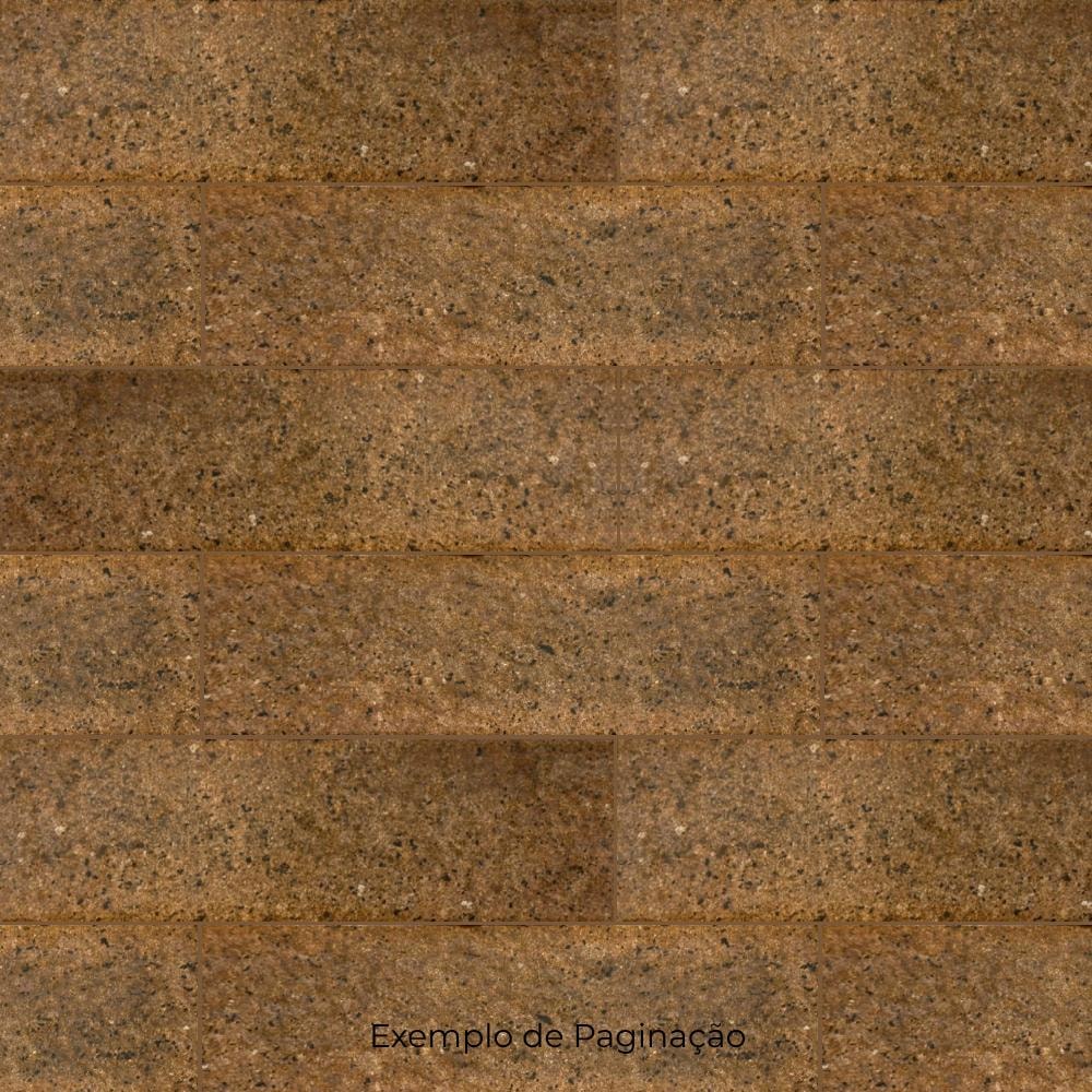 Revestimento Cerâmico Externo 7,5x25cm Caixa 1,01m² Ceral Terracota - 108310095