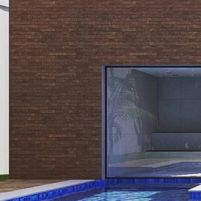 Revestimento Cerâmico Externo 7,5x25cm Caixa 1,01m² Ceral Terracota - 108310095