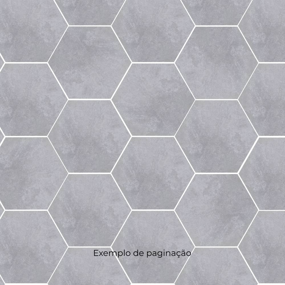 Revestimento Cerâmico Hexagonal 22,8x22,8cm Caixa 1,02m² Ceral Cimento - 108320155