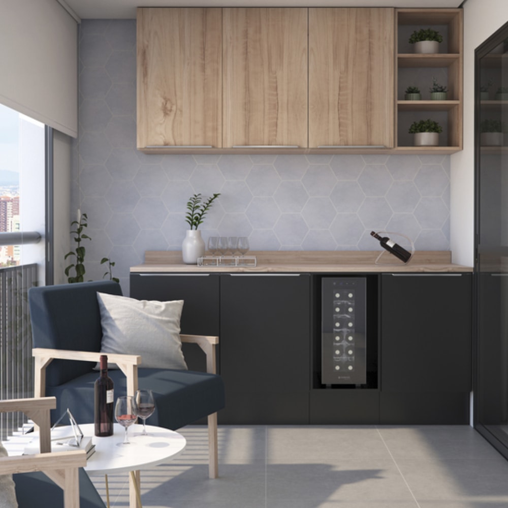 Revestimento Cerâmico Hexagonal 22,8x22,8cm Caixa 1,02m² Ceral Cimento Soft - 108320165