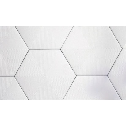 Revestimento Cerâmico Hexagonal 22,8x22,8cm Caixa 1,02m² Ceral Connect White - 108320185