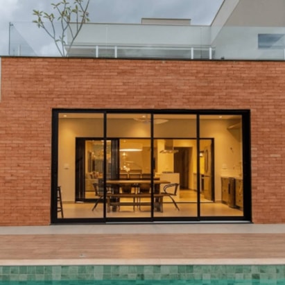 Revestimento Cerâmico Natural 07x26cm Caixa 0,73m² Nina Brick Terracota - 136000124