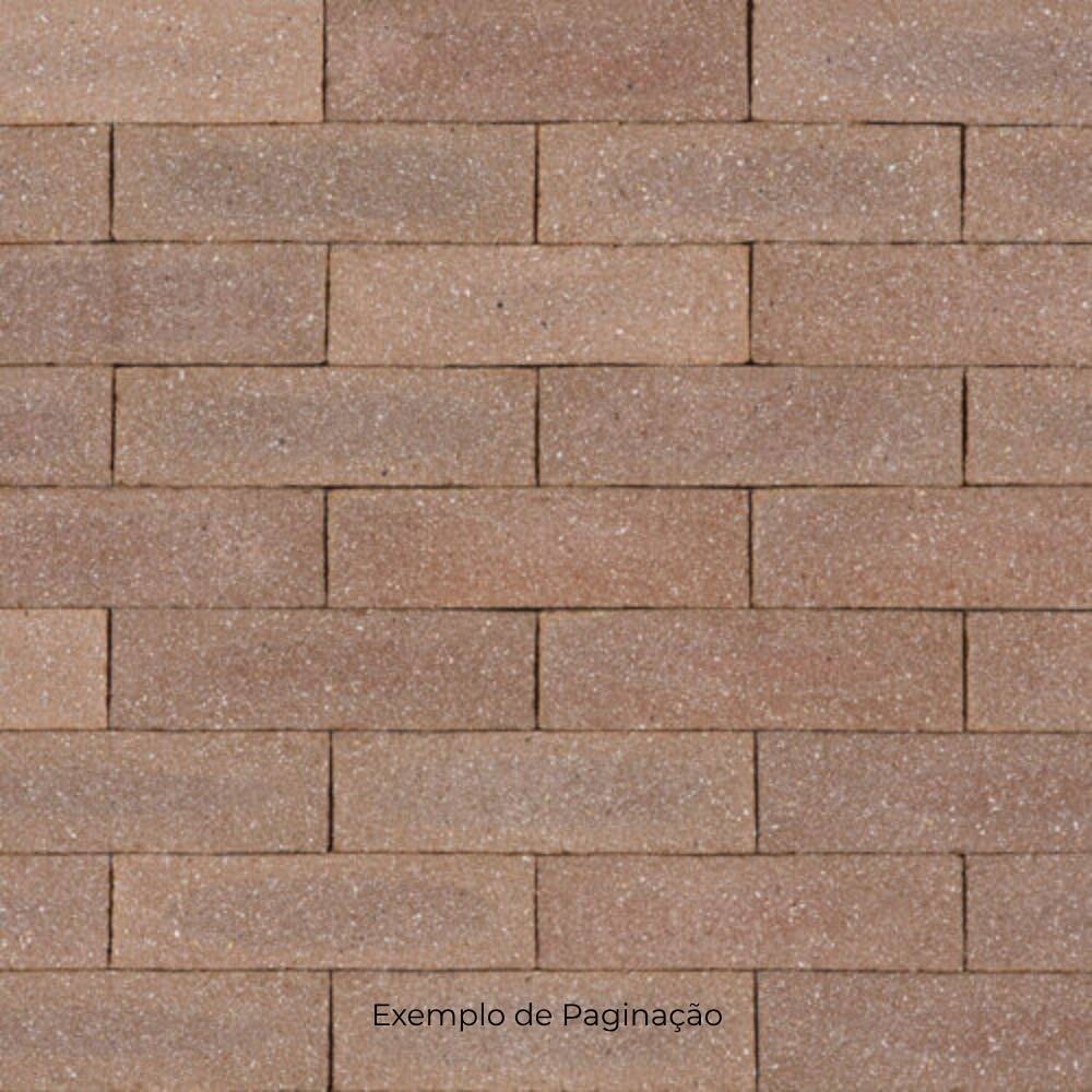 Revestimento Cerâmico Natural 24x07cm Caixa 1,00m² DeRosso Filete Inglês Fendi Escuro - 1982