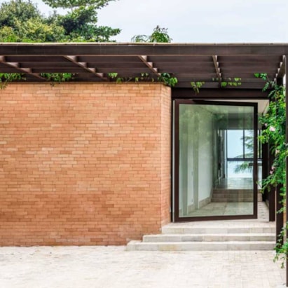 Revestimento Cerâmico Natural 24x07cm Caixa 1,00m² DeRosso Filete Inglês Rosado - 8006.07