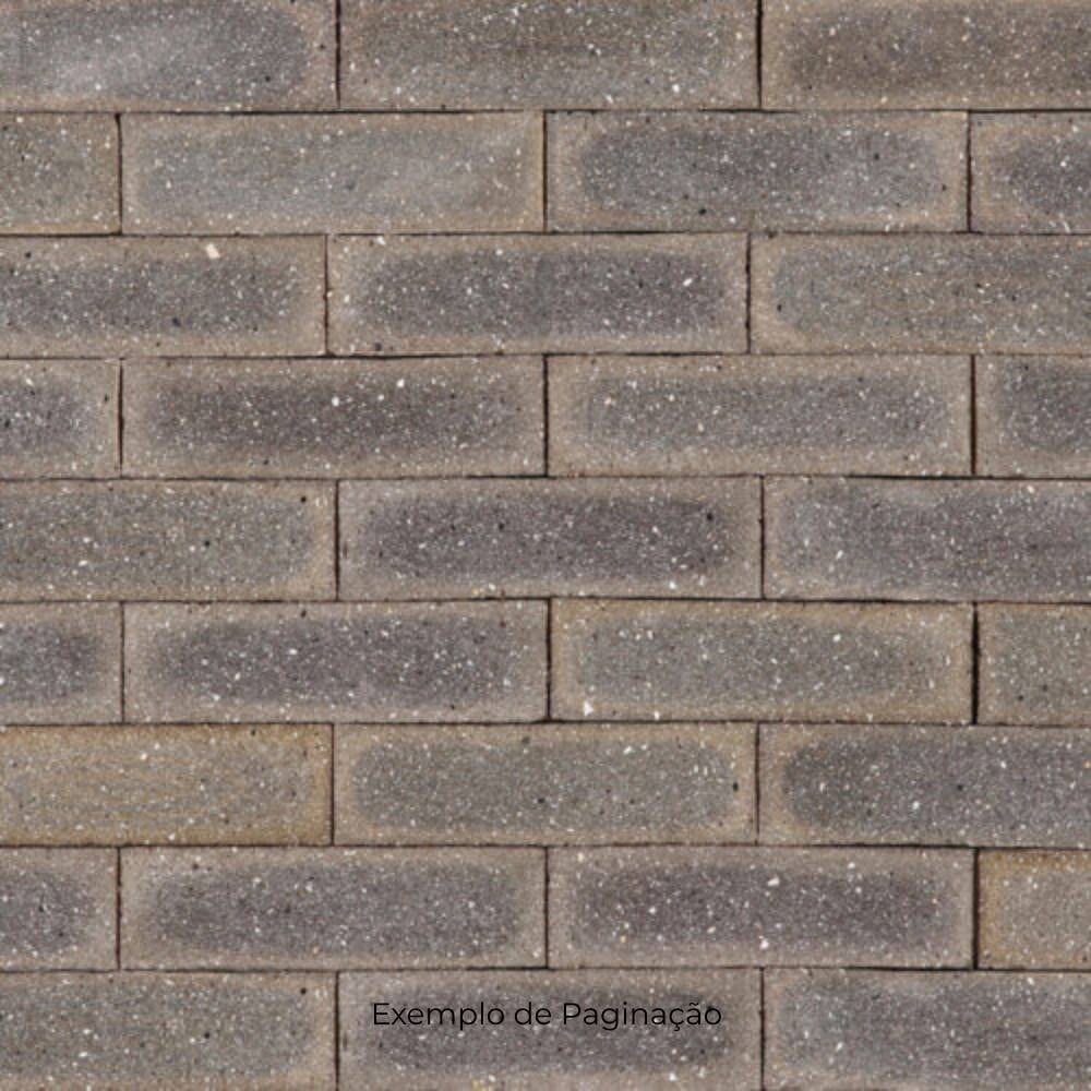 Revestimento Cerâmico Natural 24x07cm Caixa 1,00m² DeRosso Filete Inglês Tabaco - 8013.07/2174